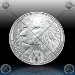 1oz JUŽNA AFRIKA 5 Rand 2019 (The Big Five - LION) BU